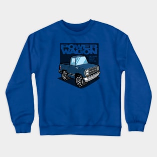 Medium Blue Metallic - Power Wagon (1980) Crewneck Sweatshirt